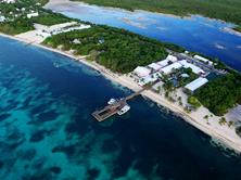 Cayman Islands Scuba Diving Holiday. Little Cayman Dive Centre. Aerial View.
